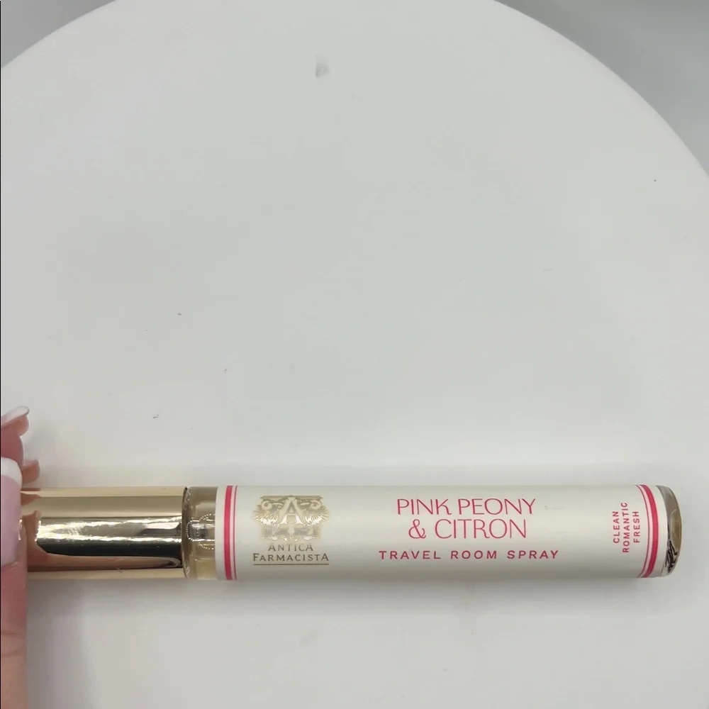 Antica Farmacista Pink Peony and Citron Travel Room Spray 10ml 0.3oz